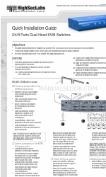 HighSecLabs DK22P-N Instrukcja szybkiej instalacji