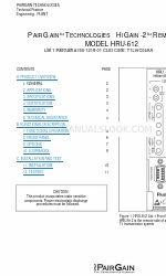 CopperOptics PairGain HiGain-2 HRU-612 Manual