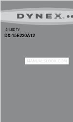 Dynex DX-15E220A12 Wichtige Informationen Handbuch