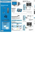 Dynex DX-19L200A12 빠른 설정 매뉴얼