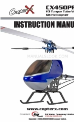 CopterX CX450PRO-TT Manual de instrucciones