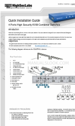 HighSecLabs SC42DHU-4 Snelle installatiehandleiding