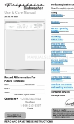 Frigidaire 200 Series Manuale d'uso e manutenzione