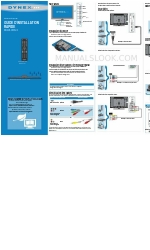 Dynex DX-32L100A13 (프랑스어) 빠른 설치 매뉴얼
