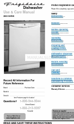 Frigidaire 2000 series Manuale d'uso e manutenzione