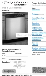 Frigidaire 2000 series Manuale d'uso e manutenzione