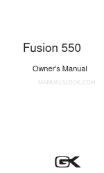 Gallien-Krueger Fusion 550 Owner's Manual