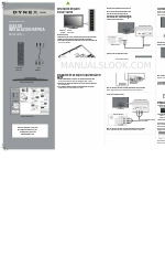 Dynex DX-32L152A11 (Skrócona instrukcja instalacji