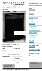 Frigidaire 640 Series Руководство по эксплуатации и уходу