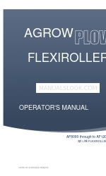 AGROWPLOW FLEXIROLLER AF8000 Manuel de l'opérateur