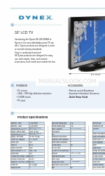 Dynex DX-32L200NA14 Технічні характеристики