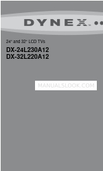 Dynex DX-32L220A12 Manual de información importante