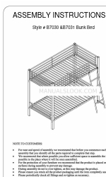 2K FURNITURE DESIGN B7031 조립 지침 매뉴얼