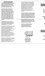 Adesso 919.727270 Manuale d'uso