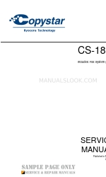 Copystar CS-1820 Servicehandleiding