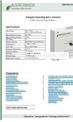 Agrowtek MX3i Manuale di istruzioni