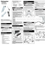 Frigidaire FDB1100RHS - Precision Select 24 Instructions d'installation