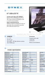 Dynex DX-15E220A12 Spécifications