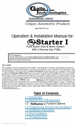 Gallo Tech GStarter I Operation & Installation Manual