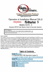 Gallo Tech GTS-2 Operation & Installation Manual