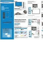 Dynex DX-32L221A12 (フランス語) ラピッド・インストール・マニュアル