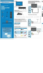 Dynex DX-40L261A12 (Französisch) Manual D'installation Rapide