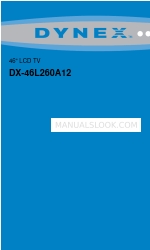 Dynex DX-46L260A12 Wichtige Informationen Handbuch