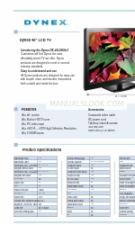 Dynex DX-46L260A12 Spezifikationsblatt