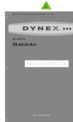 Dynex DX-46L261A12 Manual de informações importantes