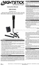 Hightstick NSK-NSR-9744XL Manual de instruções