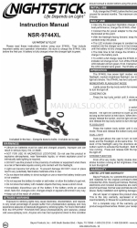 Hightstick NSR-9744XL Manual de instrucciones