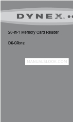 Dynex DX-CR312 Manual del usuario