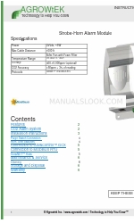 Agrowtek AXG Manuale di istruzioni