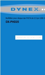 Dynex DX-PHD25 (フランス語) 使用マニュアル