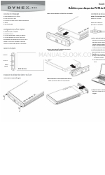 Dynex DX-PHD25 (フランス語) ラピッド・インストール・マニュアル