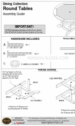 highwood Sequoia Professional CM-CTRSQ36 Manuel d'assemblage