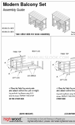 highwood AD-BALC01-MD2 Montagehandleiding