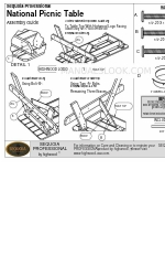 highwood Sequoia Professional CM-TBLSQ36 Manual de montagem