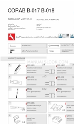 CORAB B-017 Gebruiksaanwijzing