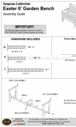 highwood Sequoia Professional Exeter CM-BENSQ62 Manual de montaje