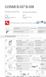 CORAB B-037 Gebruiksaanwijzing