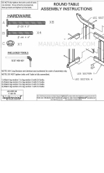 highwood Weatherly AD-DRT-36 Assembly Instructions