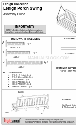 highwood Lehigh AD-PORL1 Manual de montagem