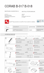 CORAB B-017 Manuale di installazione