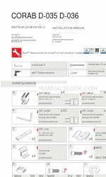 CORAB D-036 Manuale di installazione