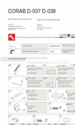 CORAB D-037 Installatiehandleiding