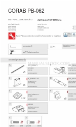 CORAB PB-062 インストレーション・マニュアル