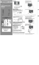 Dynex DX-24E150A11 (Краткое руководство по установке