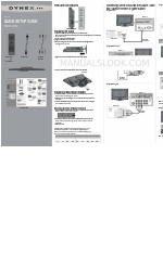 Dynex DX-24L150A11 Руководство по быстрой настройке