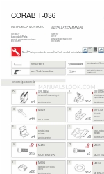 CORAB T-036 Instrukcja instalacji